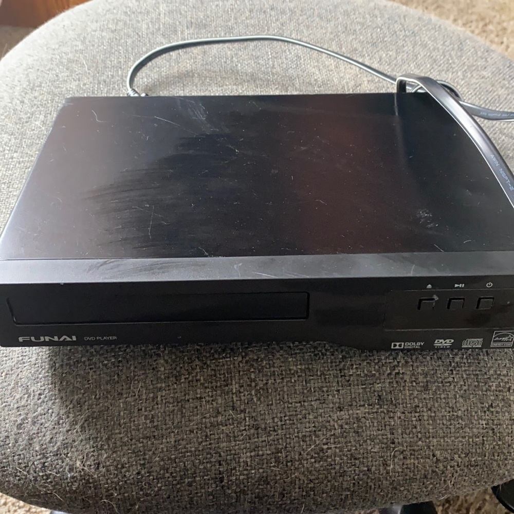 Used DVD player. Works just fine